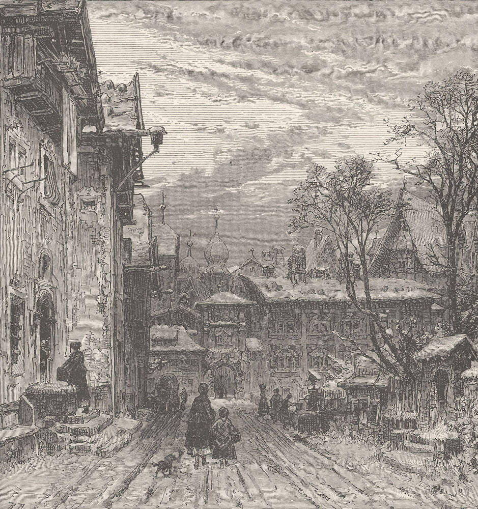 SWITZERLAND. City Gate of Ilanz 1903 old antique vintage print picture